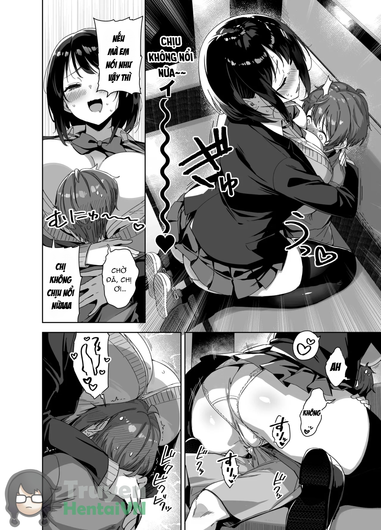 Đọc truyện hentai Boku Nerai no Ecchi na Dekkai Onee-san - Oneshot