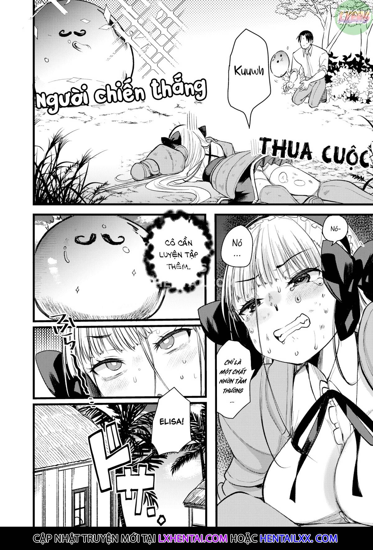 Đọc truyện hentai Cuộc sống thư thái nơi đảo hoang cùng cô Kỵ sĩ công chúa Level 1 - Chap 7