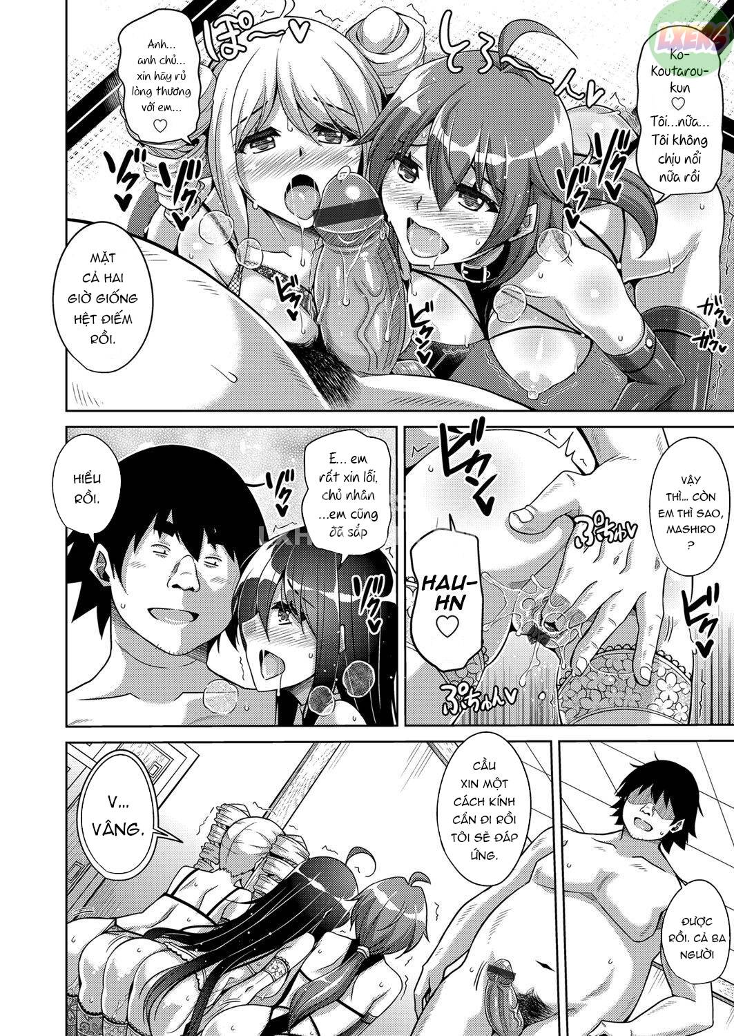 Đọc truyện hentai A Bitch Rose Shrouded In Books - Chap 11 - END