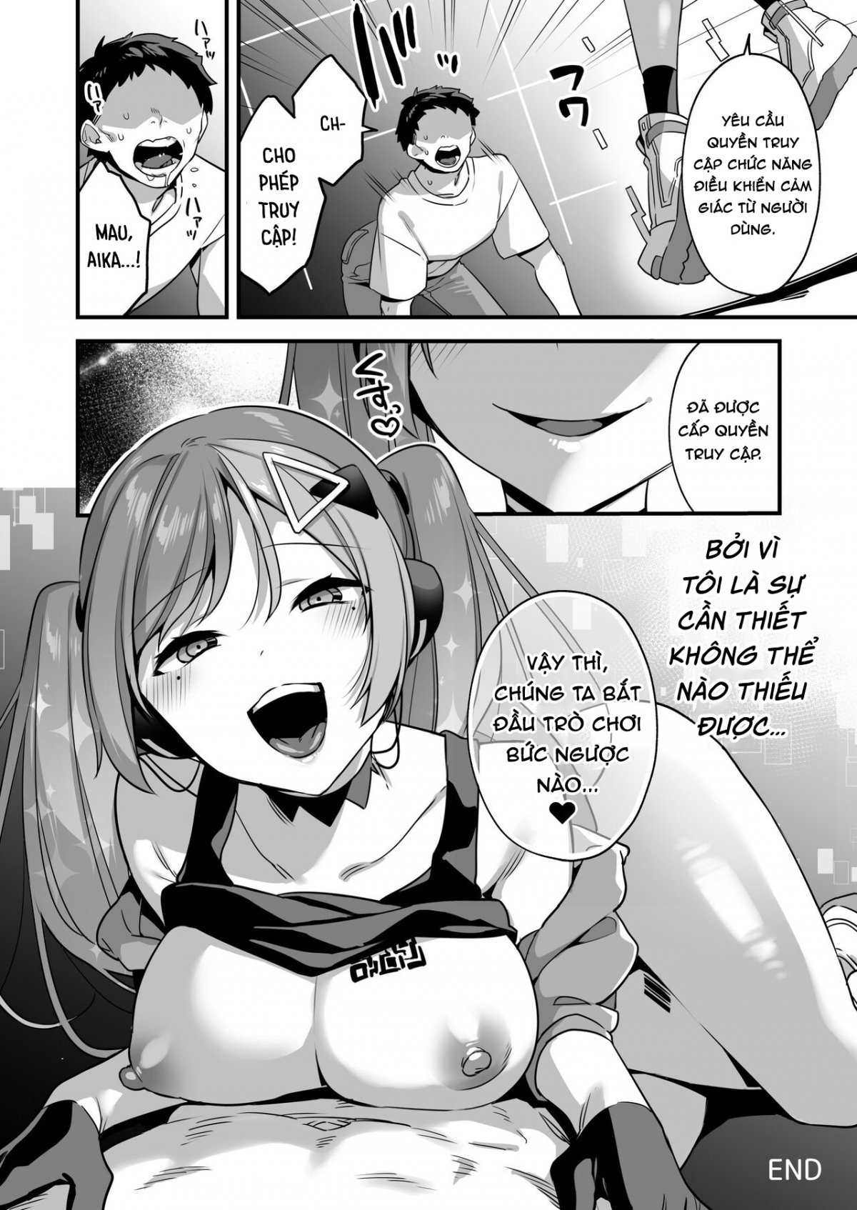Đọc truyện hentai Ero Manga AI no Gyakushuu ~Jinrui Wakarase Gyaku Rape~ - Oneshot