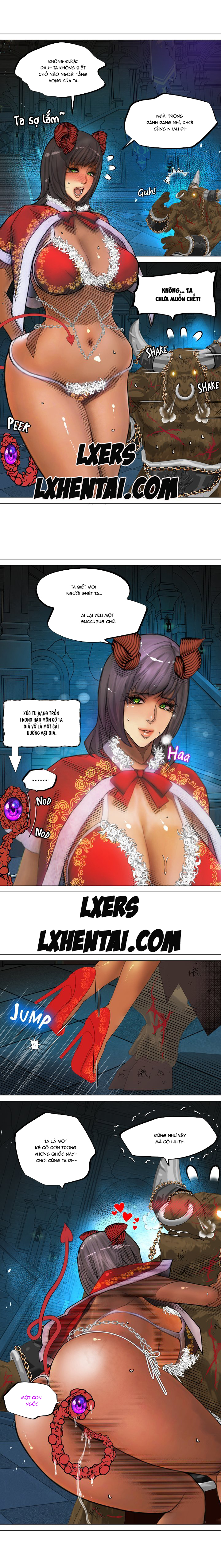 Đọc truyện hentai Nữ Hoàng Dark Elf Và Nô Lệ Orc - Chap 8