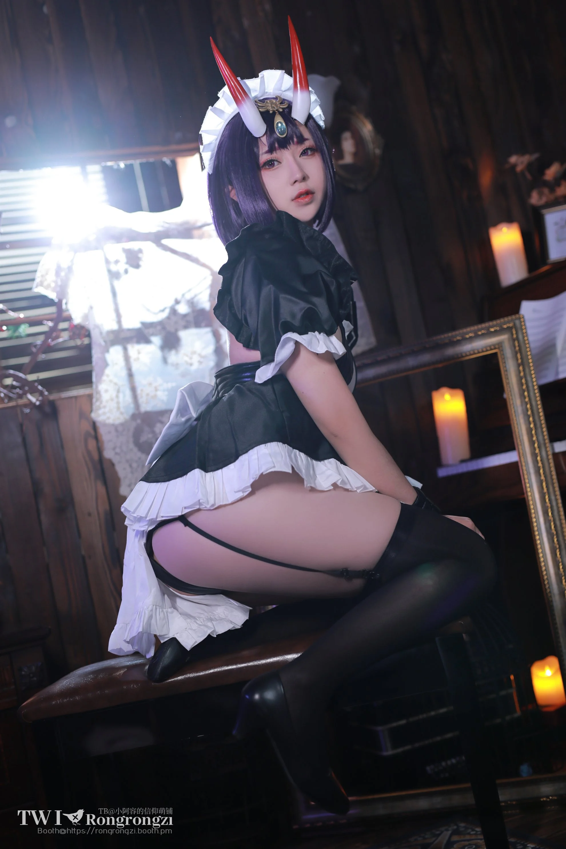 Đọc truyện hentai Tuyển tập Albums siêu phẩm Cosplay - Chap 897 - [Xiao Rongzi Gugugu] Shuten Doushi Maid (Fate Grand Order)
