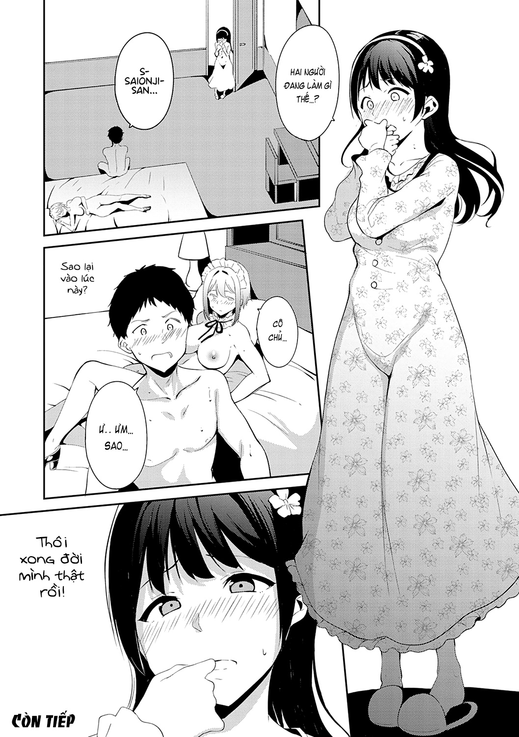 Đọc truyện hentai Saionjike no Kareinaru Seikatsu - Part 1