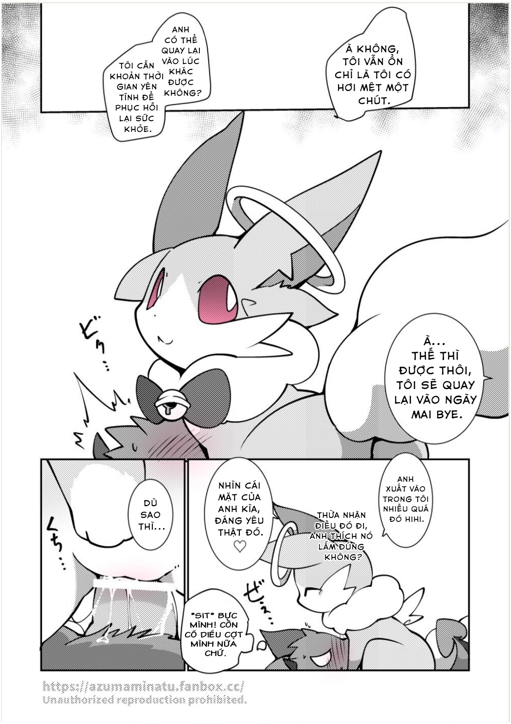 Đọc truyện hentai Thiên thần và ác quỷ - Oneshot + bonus (full color)