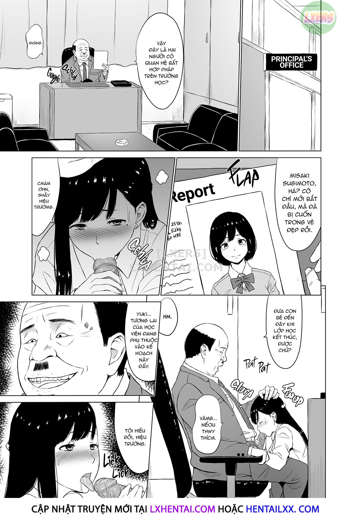 Đọc truyện hentai Học viện khiêu dâm - Chap 1