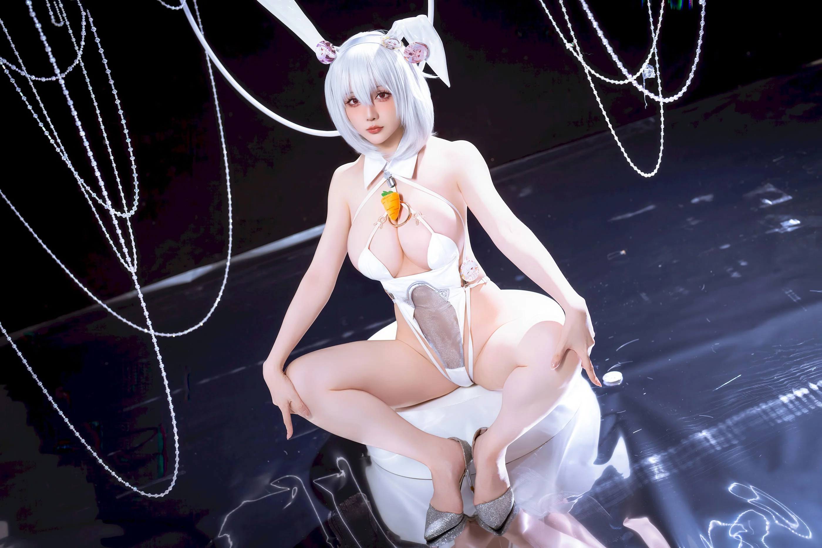 Đọc truyện hentai Tuyển tập Albums siêu phẩm Cosplay - Chap 1386 - Star's Lingering - Azur Lane Sirius