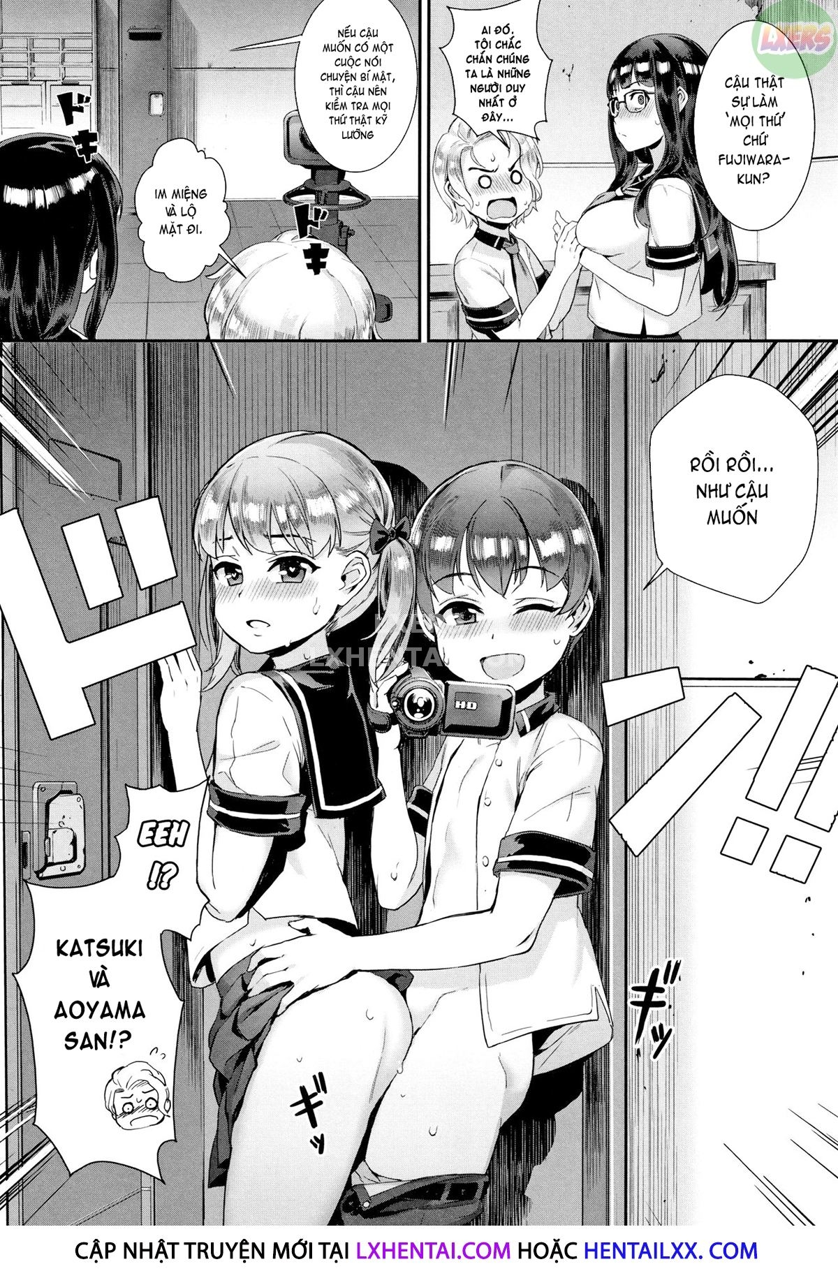 Đọc truyện hentai Gakuen Rankou - Chap 4