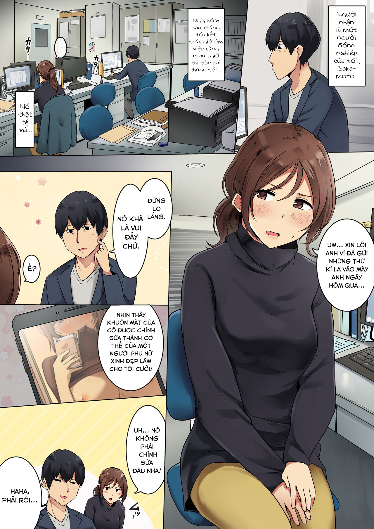 Đọc truyện hentai Ero Jidori wo Gosoushinshichatta Joshi no Ohanashi - Oneshot