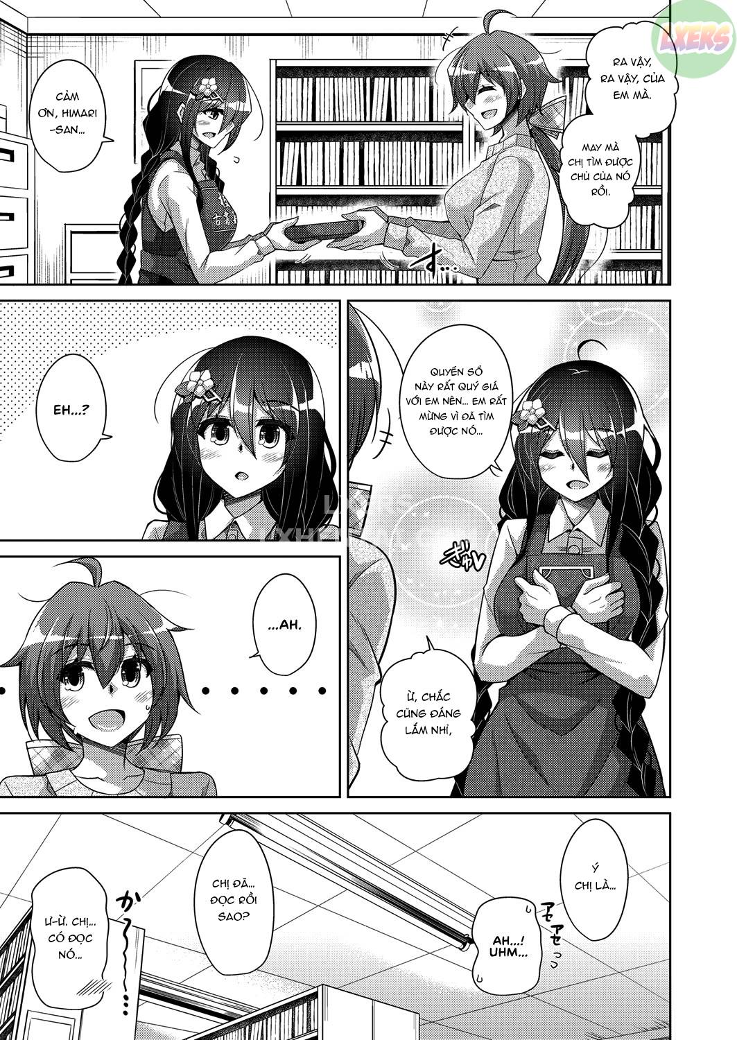 Đọc truyện hentai A Bitch Rose Shrouded In Books - Chap 5