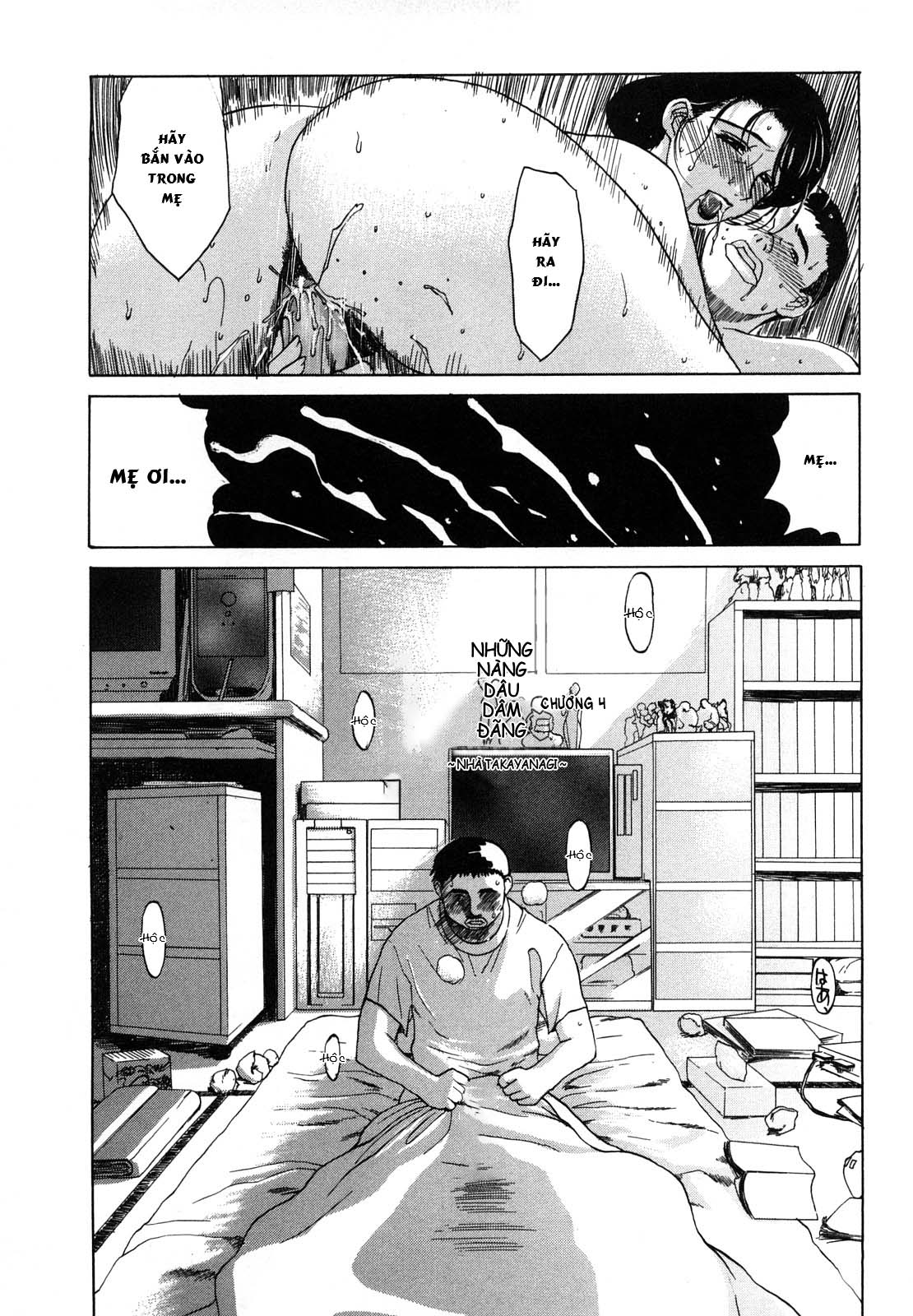 Đọc truyện hentai Cô dâu dâm đãng của nhà Takayanagike - Chap 3