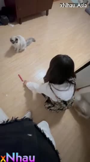 sang nhà ny chơi với bé mèo lại bị anh đè ra nắm tóc doggy cả đêm (sang nhà ny chơi với bé mèo lại bị anh đè ra nắm tóc doggy cả đêm) [26]