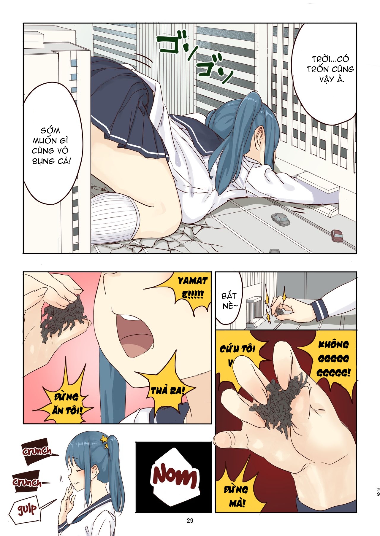 Đọc truyện hentai Tiết mục tàn sát người của bé Fondue - Chap 2