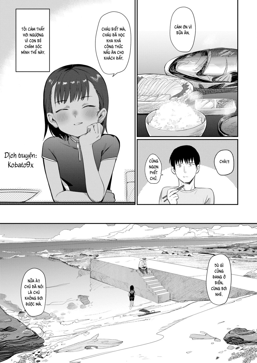 Đọc truyện hentai Blown Away by the Sea Breeze - Oneshot