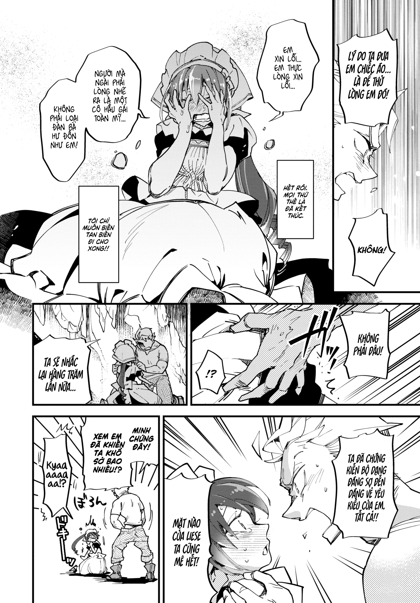 Đọc truyện hentai Cách Chức Nàng Hầu! - Oneshot