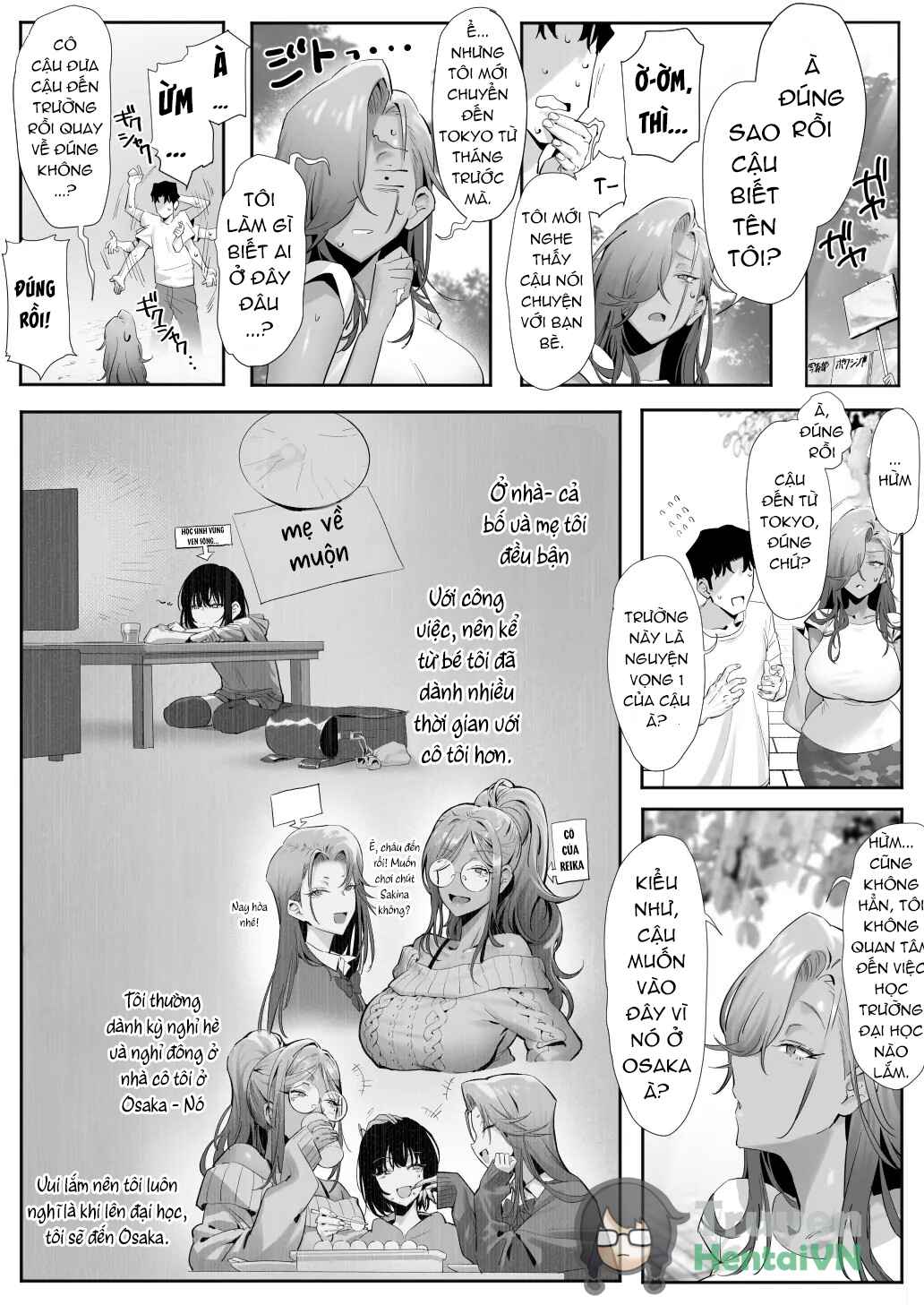Đọc truyện hentai Onna Gal Joushi to Furin suru Hanashi 5 - Chap 1