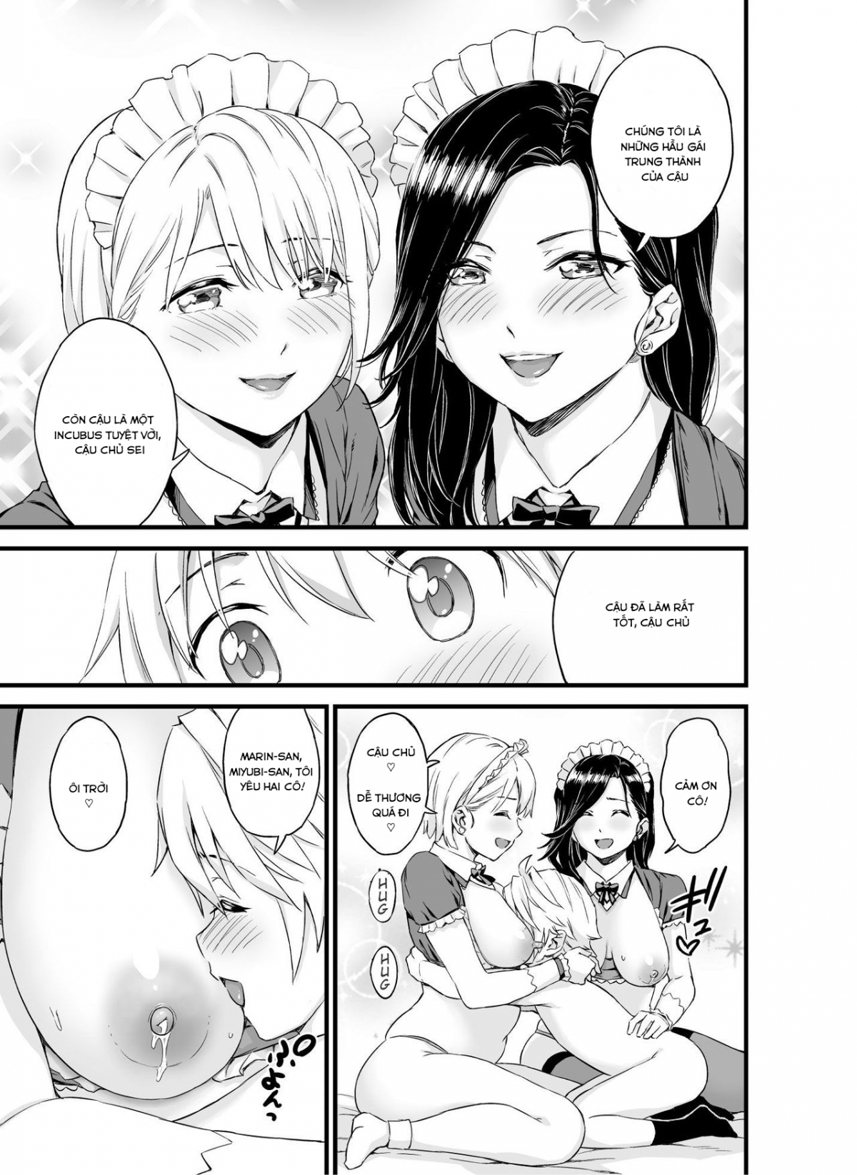 Đọc truyện hentai Bocchama wa Oppai Milk de Otawamure - Oneshot