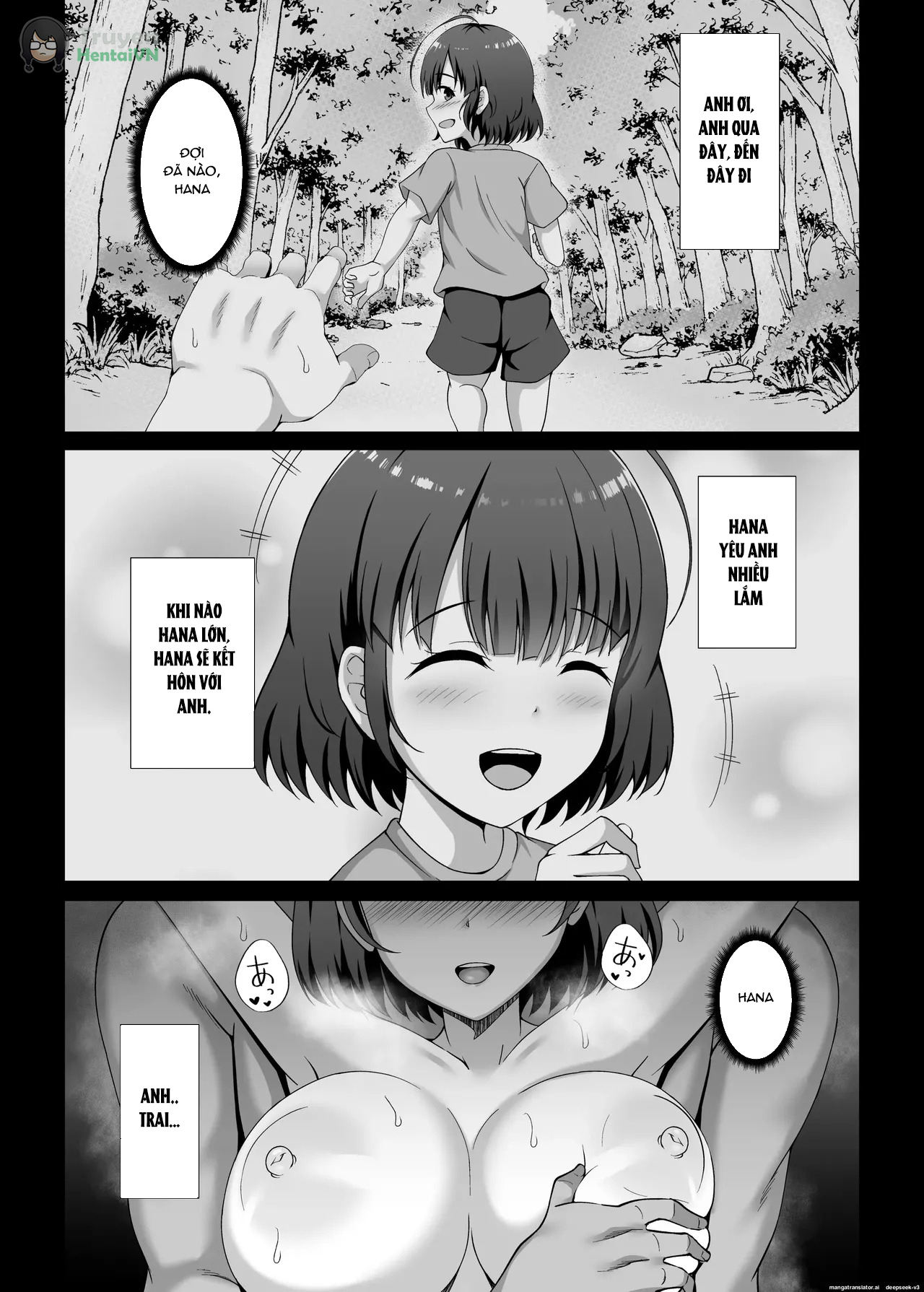 Đọc truyện hentai Imouto ga Asagaeri shita Christmas ~Teshio ni Kaketa Imouto wa Yarichin Kareshi ni Sei no Roku Jikan Kotteri Dakareteita~ - Oneshot