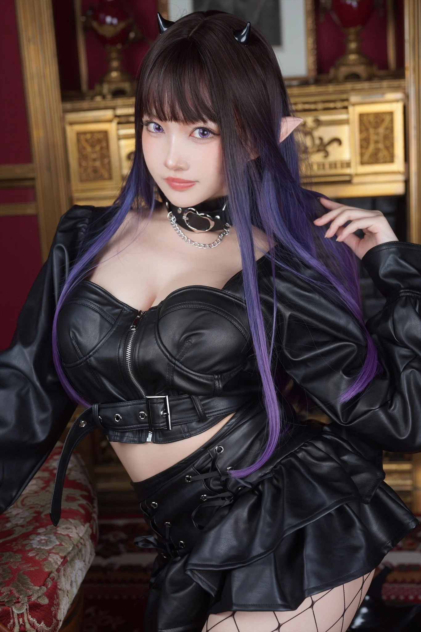 Đọc truyện hentai Tuyển tập Albums siêu phẩm Cosplay - Chap 669 - Vicious eys - Thistle
