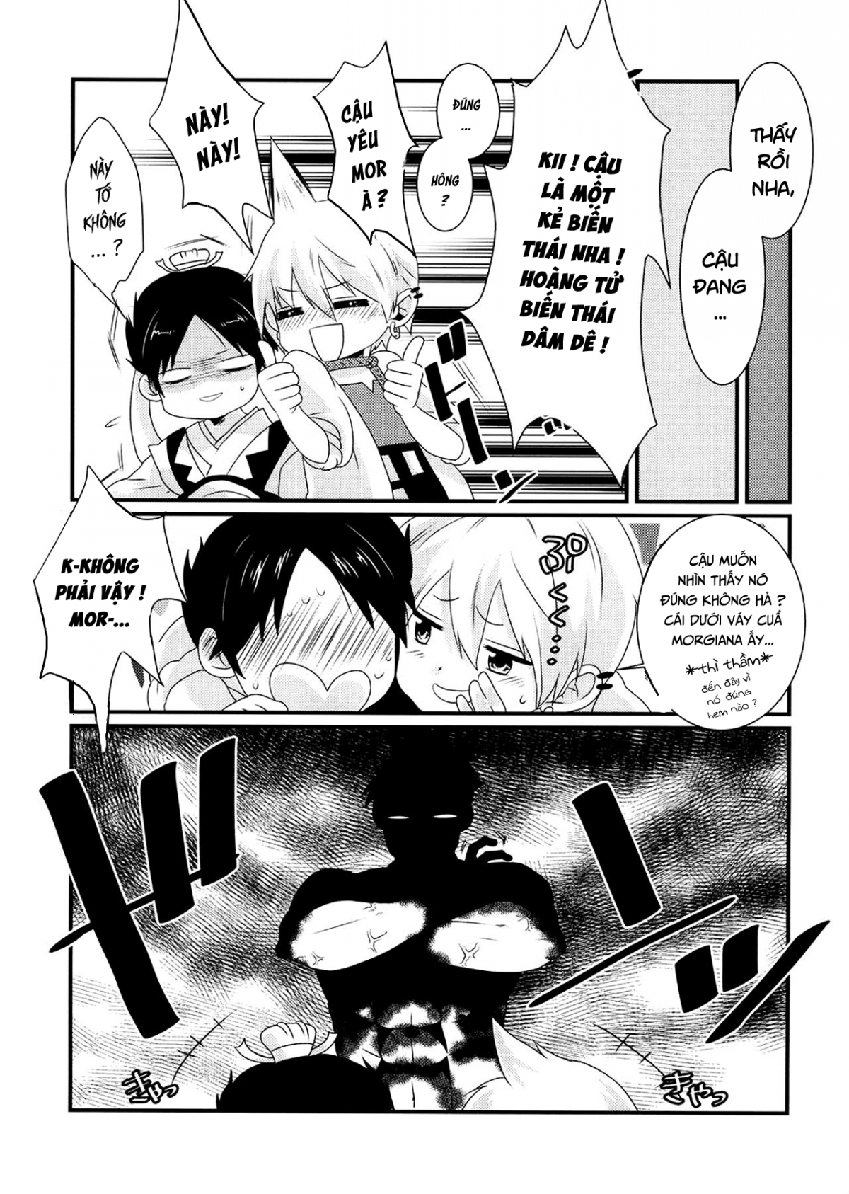 Đọc truyện hentai Lần đầu Morgiana mặc quần lót - Oneshot