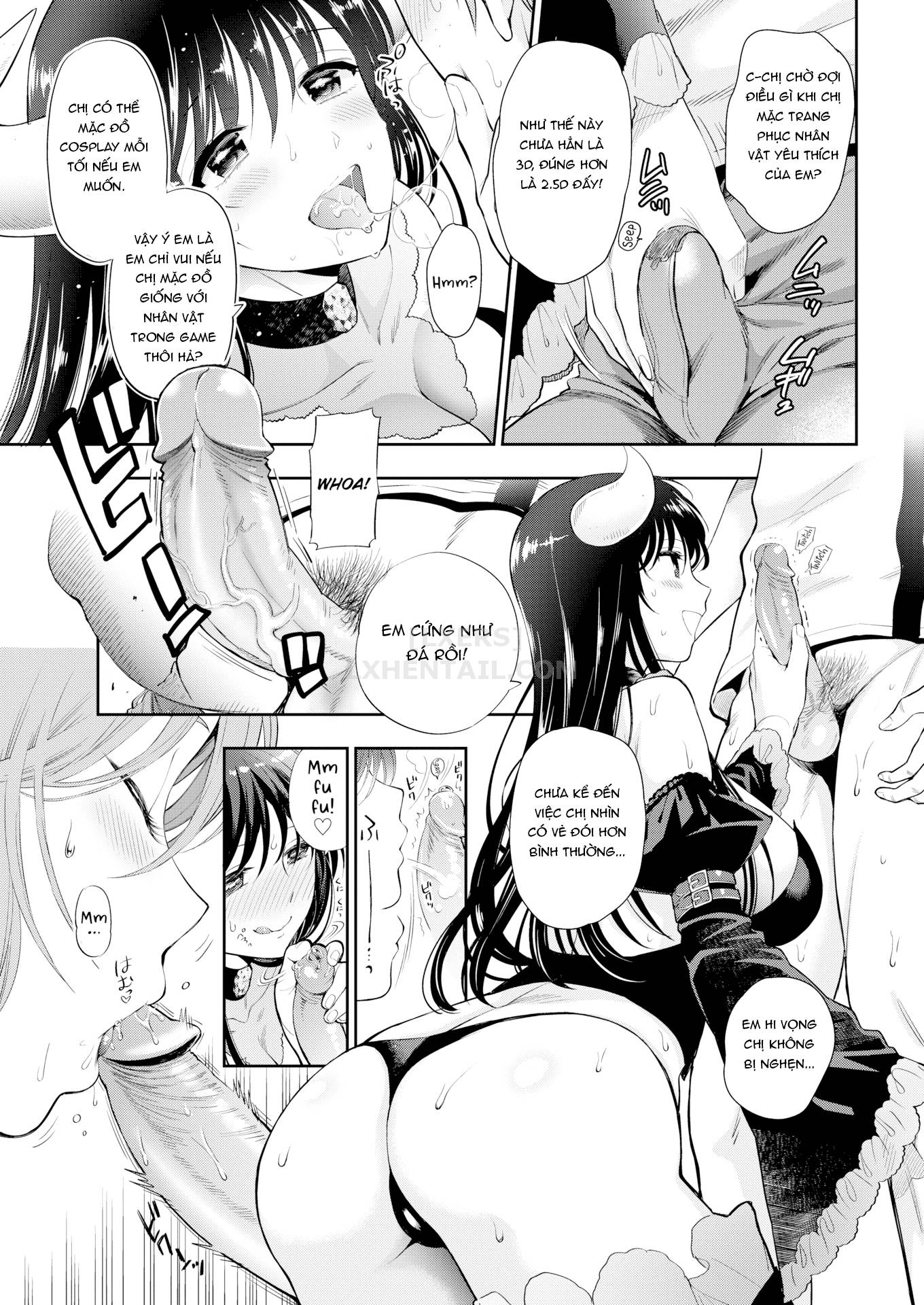 Đọc truyện hentai Doutei Otouto to Bitch Ane - Chap 5