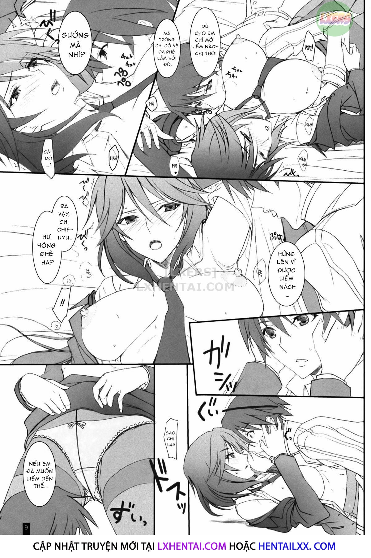 Đọc truyện hentai Ano Chifuyu-Nee No Hazukashigaru Kao Ga Mitai! - Oneshot