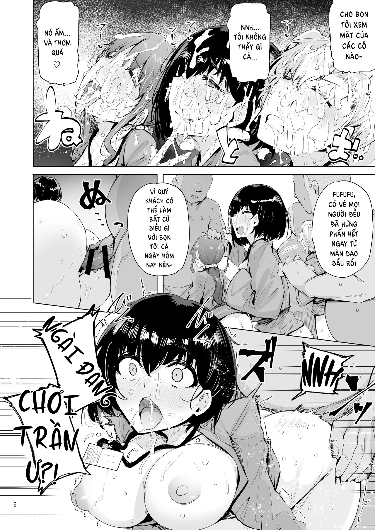 Đọc truyện hentai Nhà trọ của 3 chị em nhà nghèo phục vụ kinh doanh - Chap 4(Kết thúc)