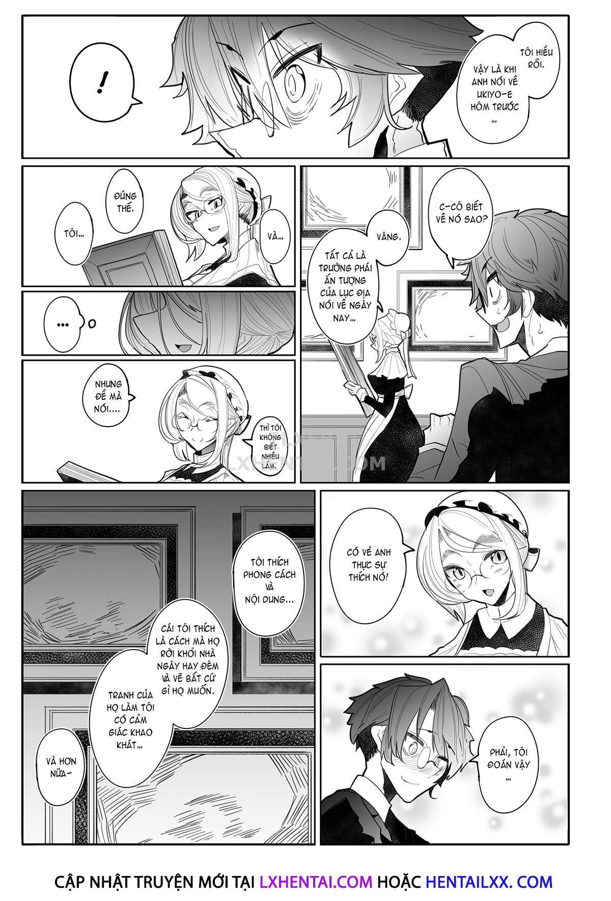 Đọc truyện hentai Shinshi Tsuki Maid no Sophie-san - Chap 3