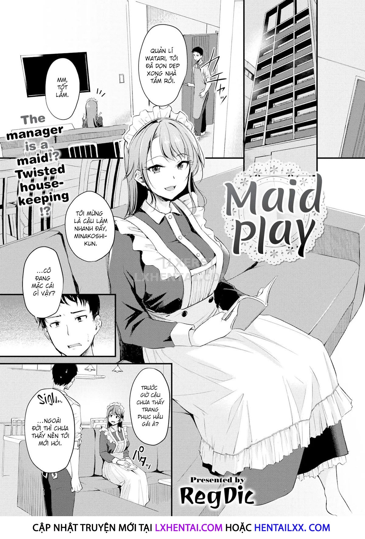 Đọc truyện hentai Maid Play - Oneshot
