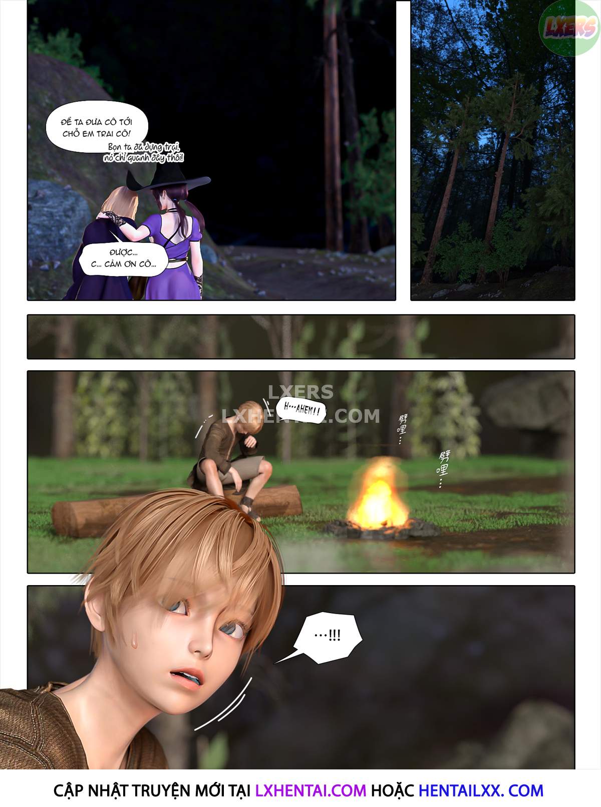 Đọc truyện hentai The Rose Fall Into Darkness - Chap 3