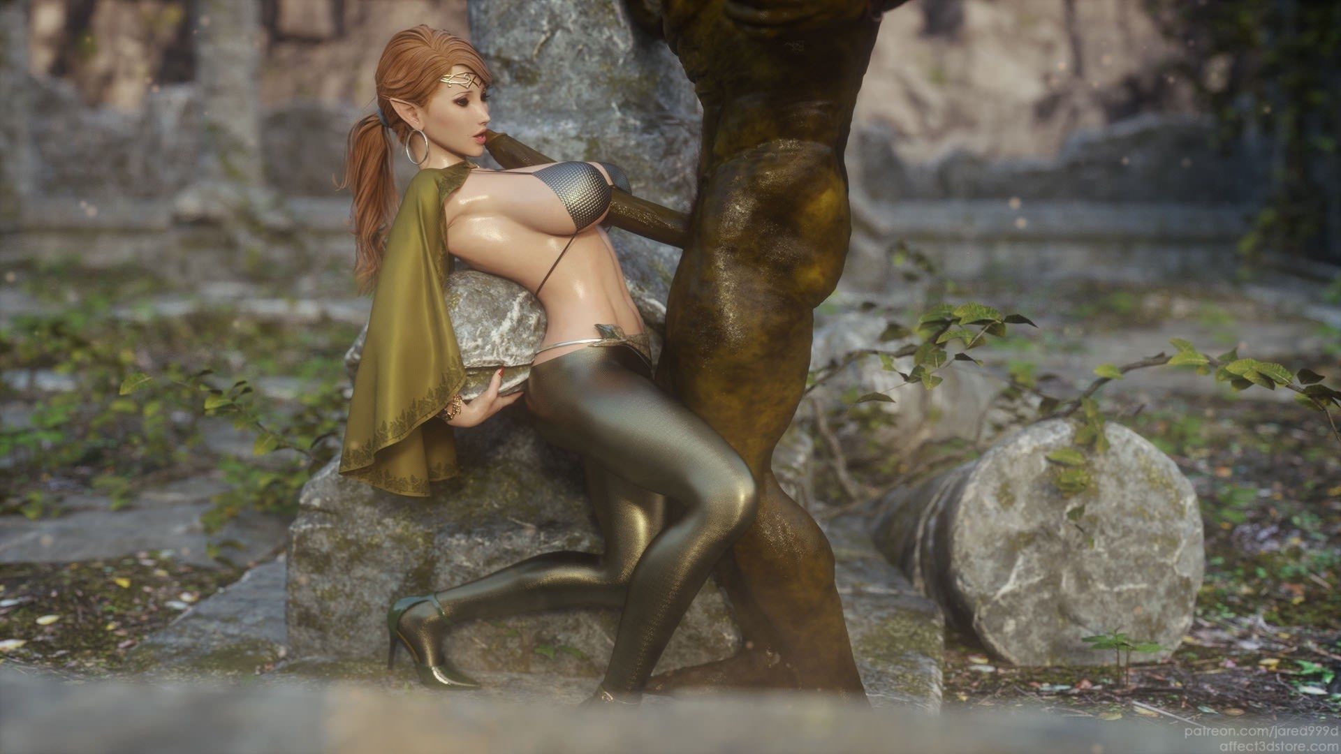 Đọc truyện hentai Elf Slave - Chapter 1: Side B