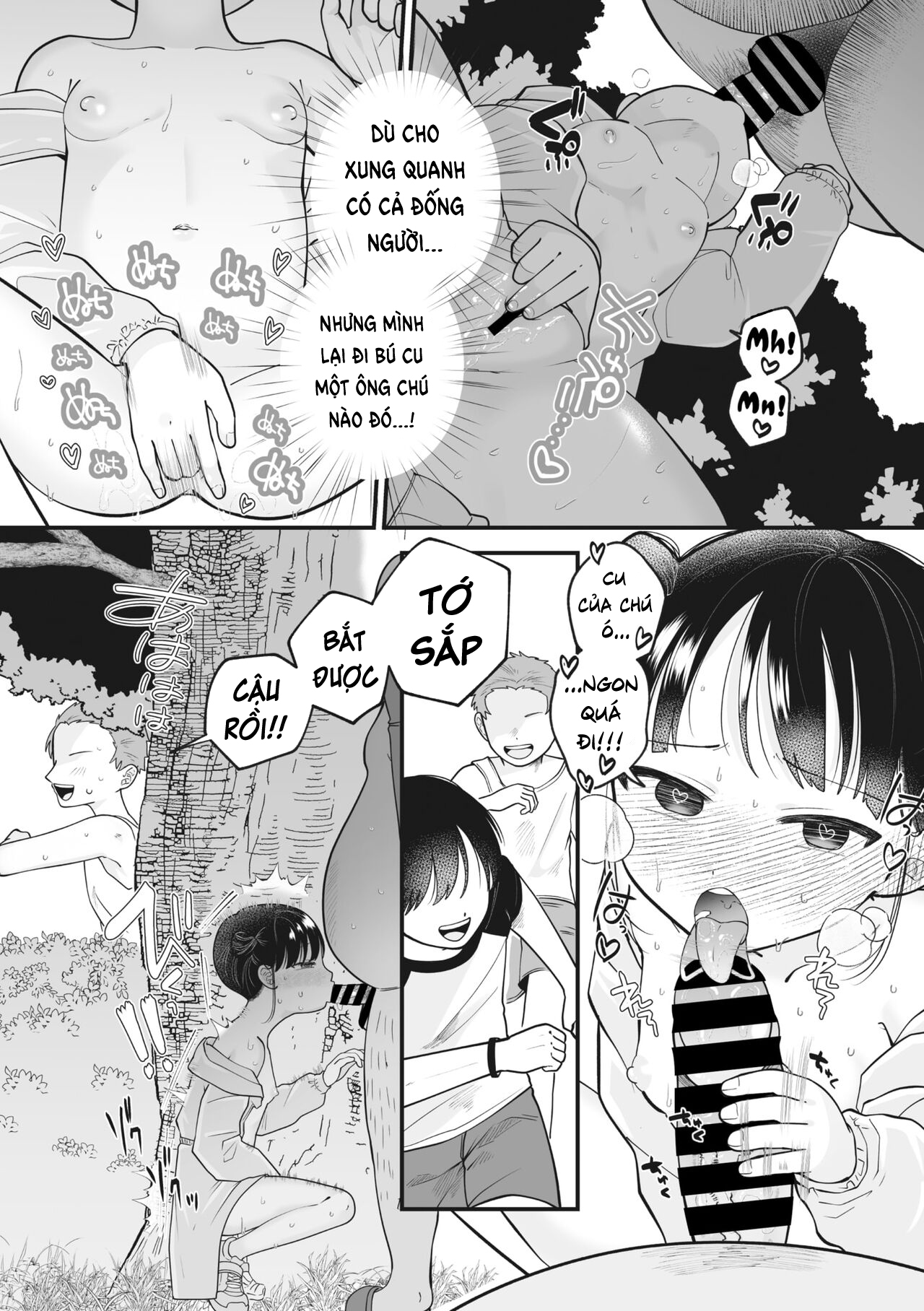 Đọc truyện hentai Khoe Thân Bất Chấp - Oneshot Phô Dâm