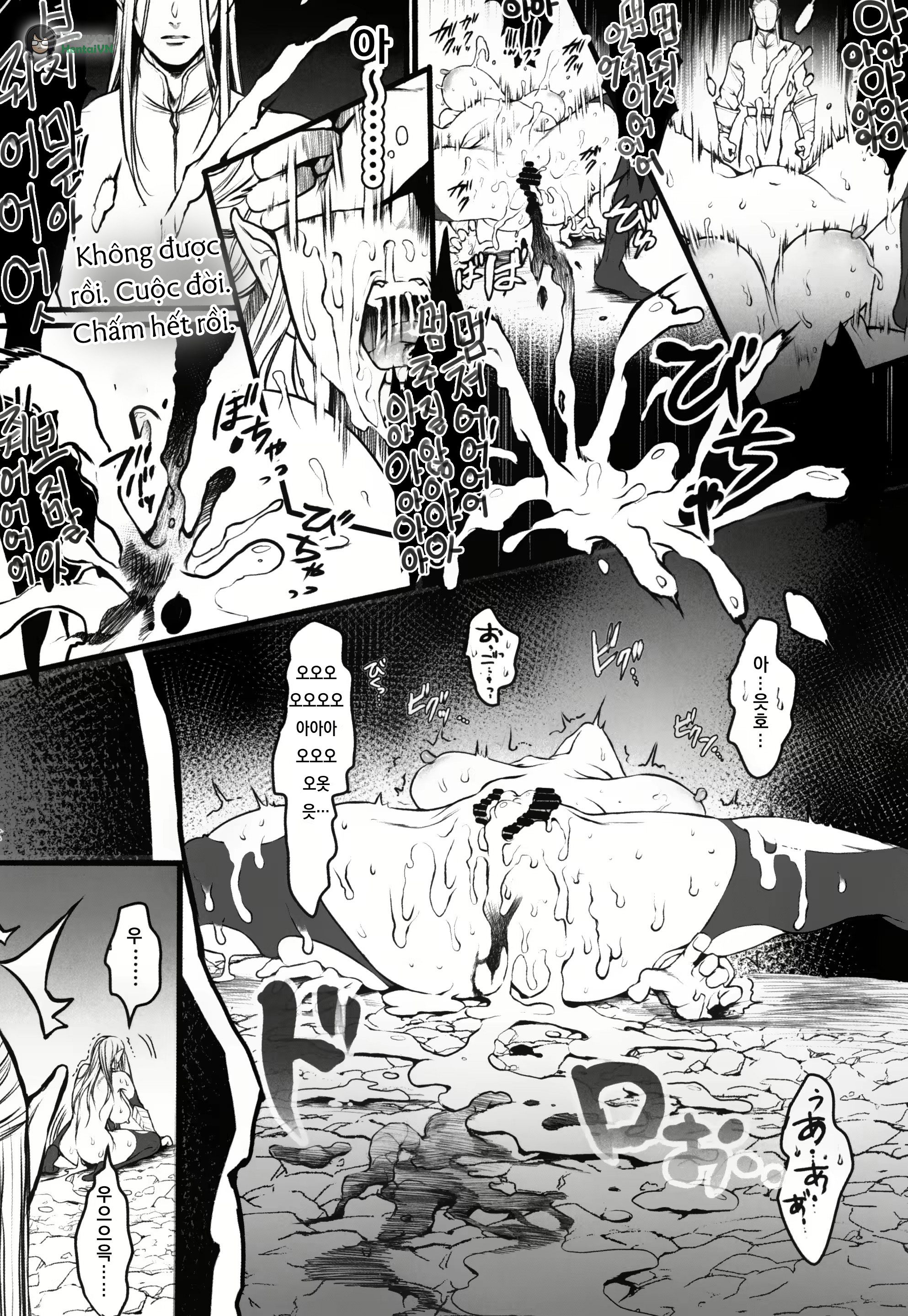 Đọc truyện hentai Chika Teikoku no Ryoshuu - Oneshot