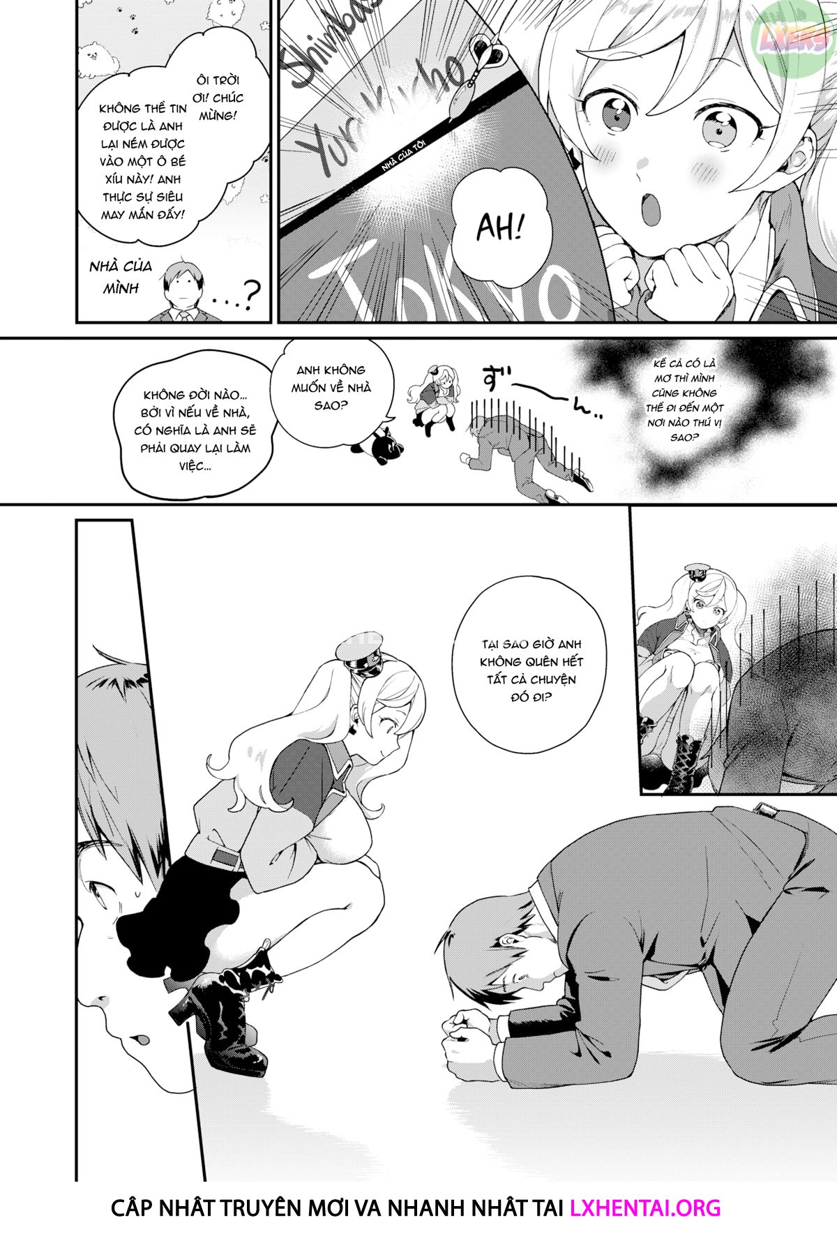 Đọc truyện hentai Hành trình trên chuyến tàu mát mẻ - Oneshot