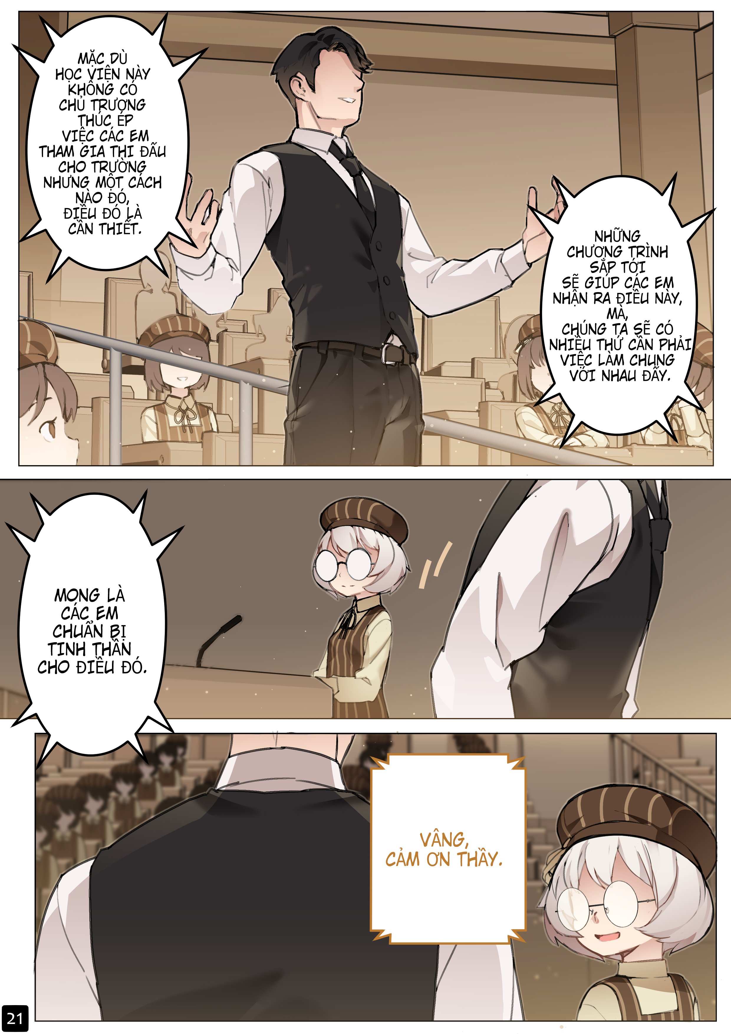 Đọc truyện hentai Điểm kỳ dị của thiếu nữ - Chap 5: Học viện Shrivatsa