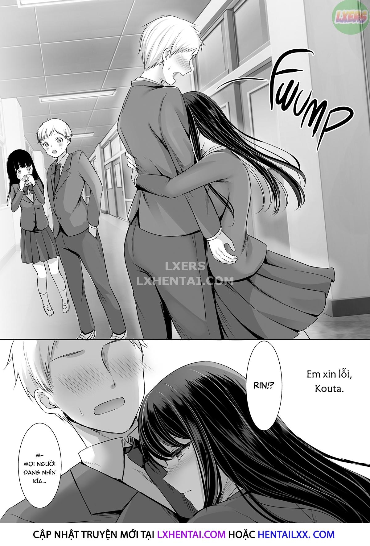 Đọc truyện hentai Stuck After School — A Busty Virgin Hall Monitor Gets Caught Touching Herself - Oneshot