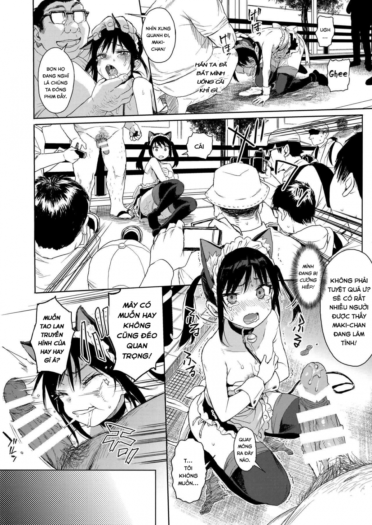 Đọc truyện hentai JC Chikan de Seikyouiku 2 - Oneshot