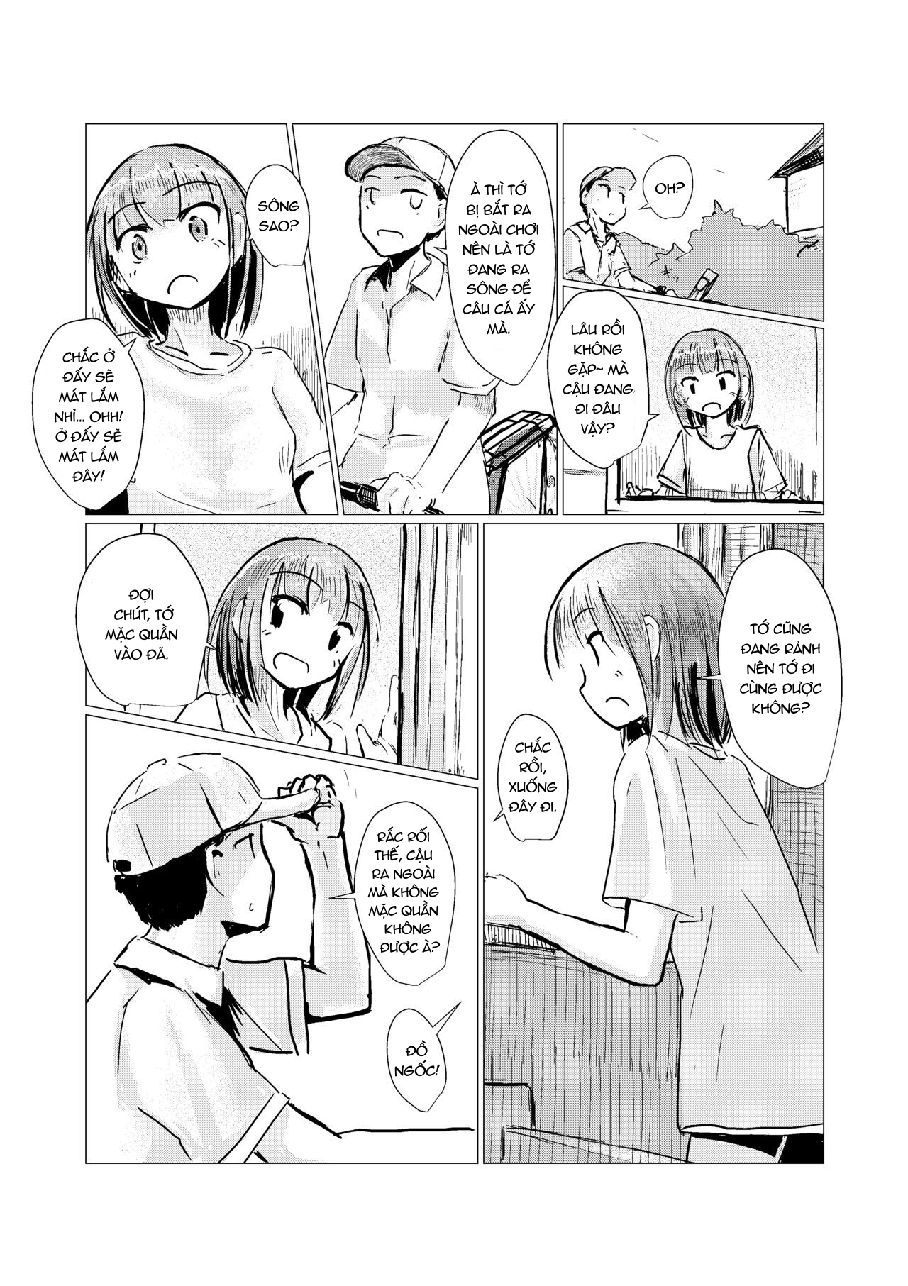 Đọc truyện hentai Vui đùa dưới sông - Oneshot