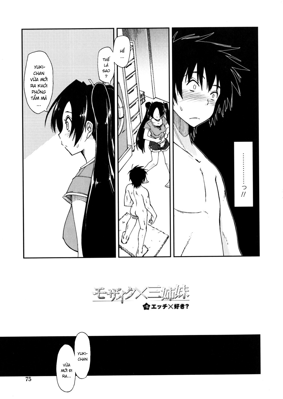 Đọc truyện hentai Sống chung cùng 3 chị em [Không Che] - Chap 5