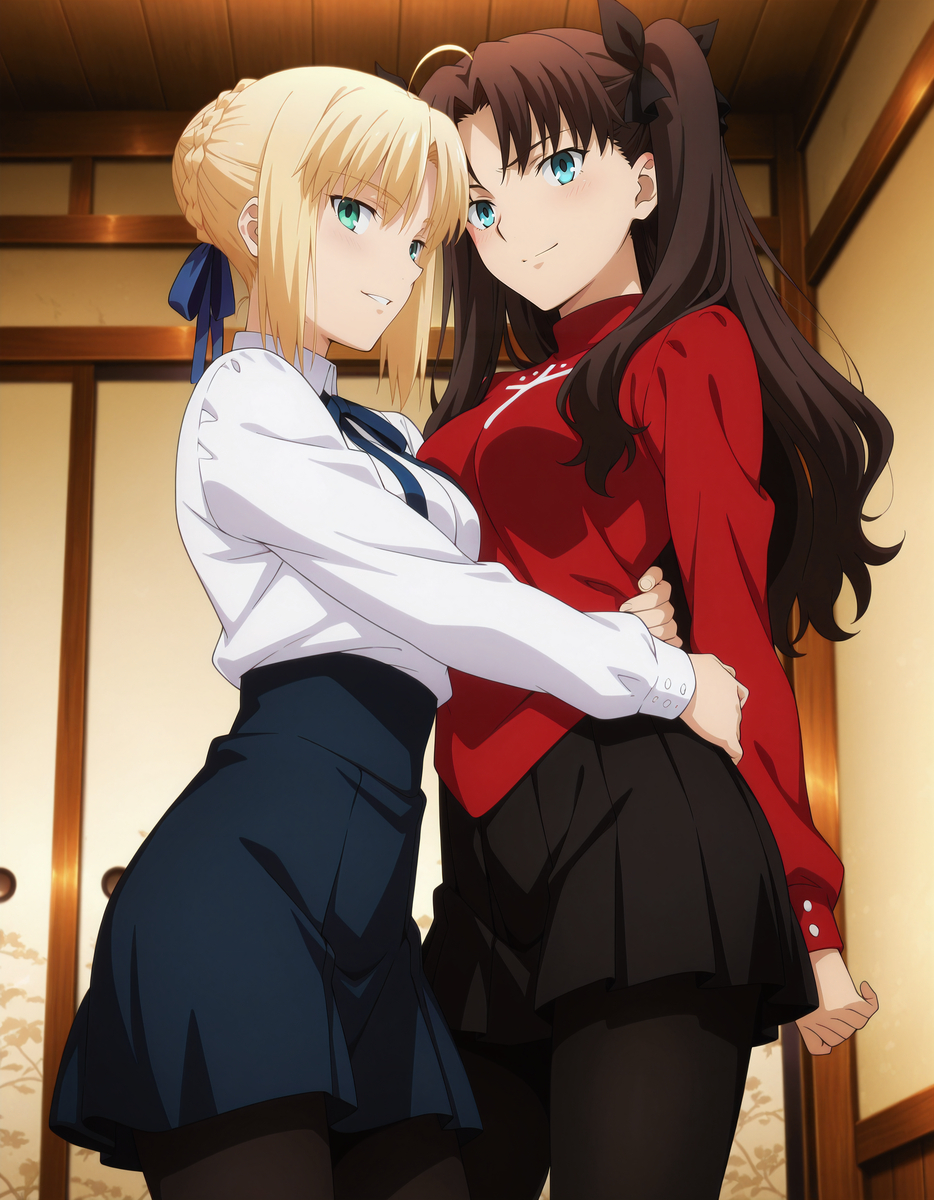 Đọc truyện hentai Tuyển tập Albums Art hentai - Chap 650 - Saber+Rin - Fate