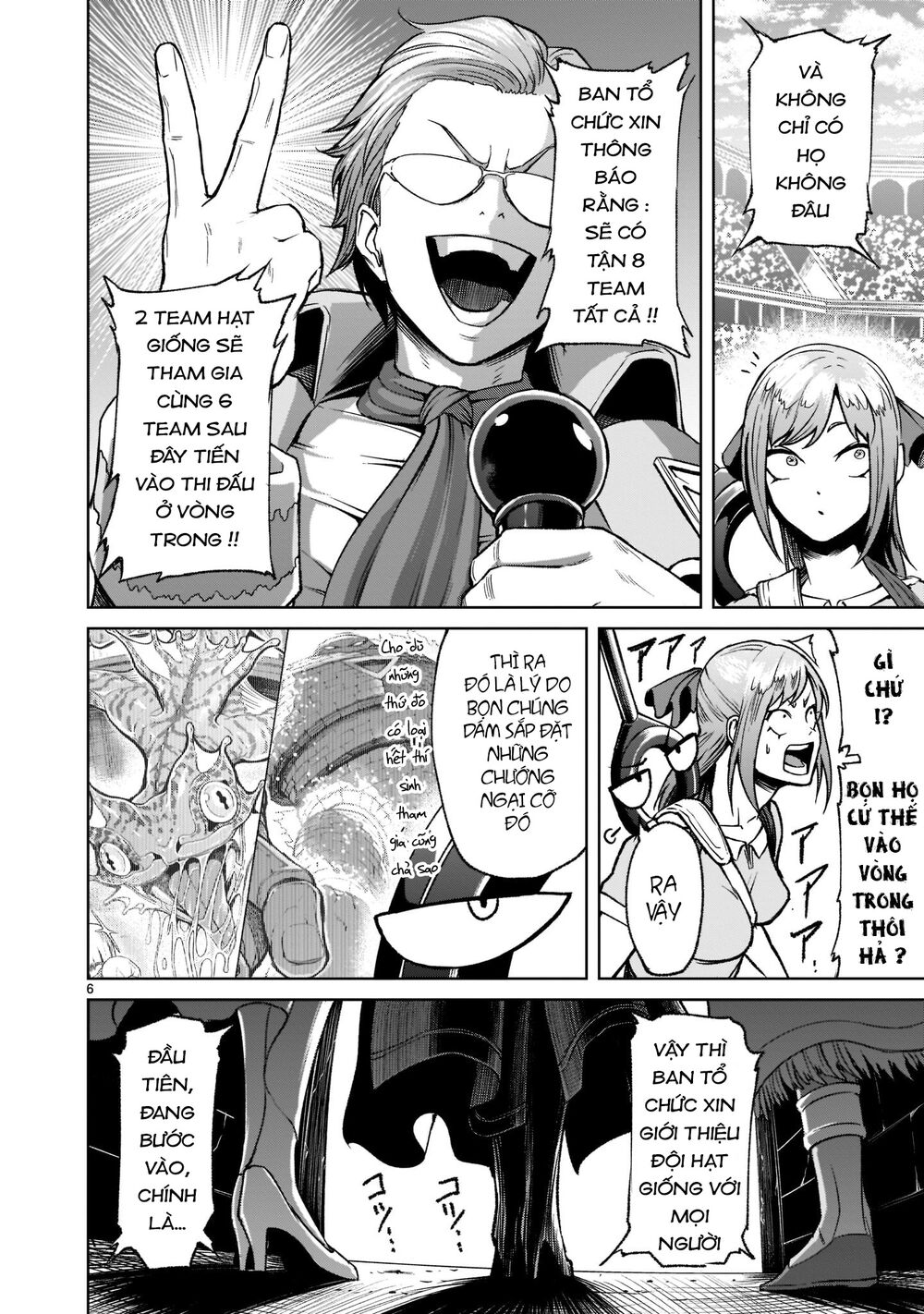 Đọc truyện hentai Vườn hoa hồng Saga - Chap 22: Hỗn loạn ～Weirdo-Fest～