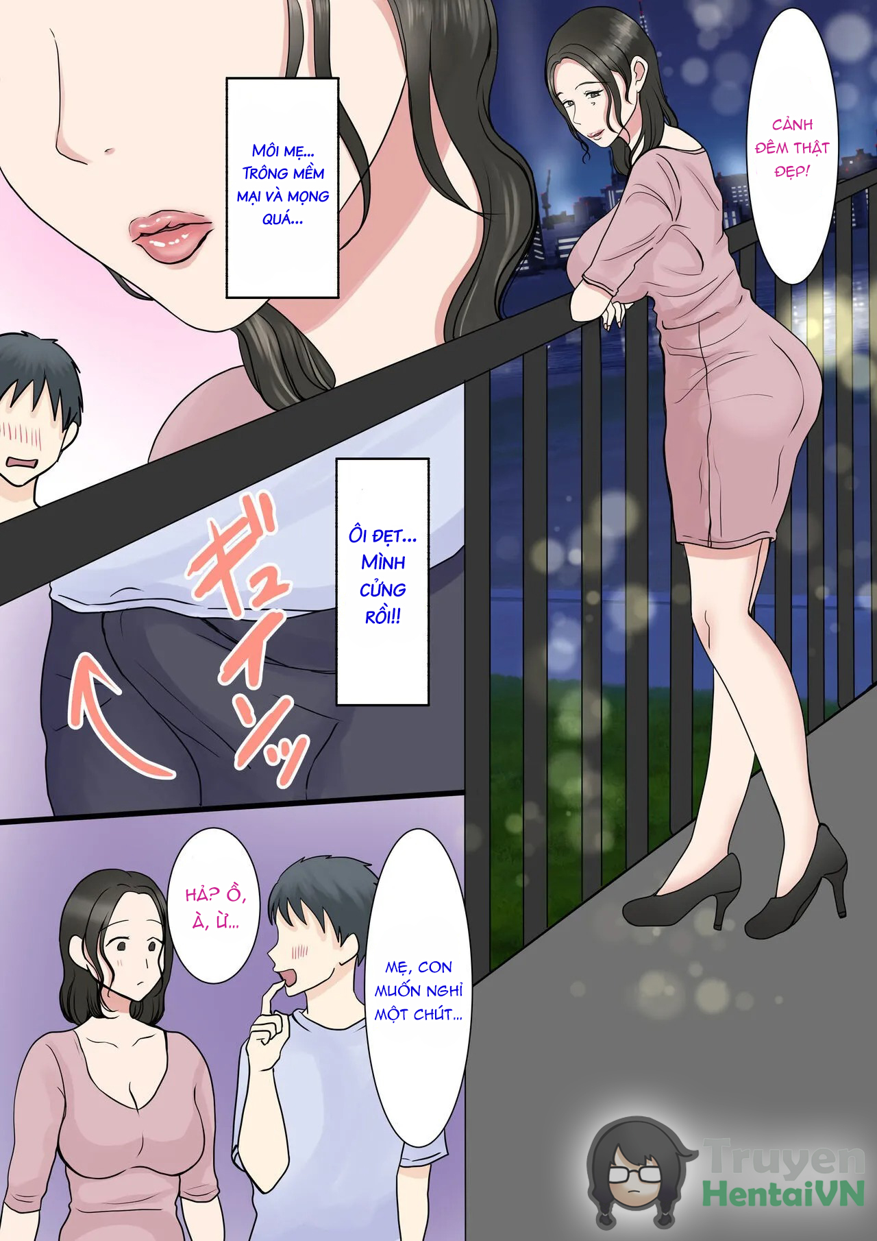 Đọc truyện hentai Shojo no Haha wa Musuko ni Dakarete Ko o Haramu - Oneshot