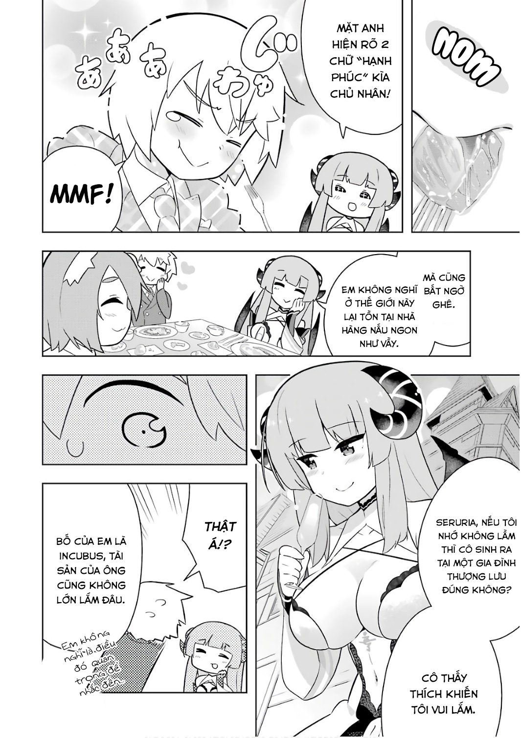 Đọc truyện hentai Tôi không có duyên với Bạch Ma Thuật, thế còn Hắc Ma Thuật thì sao? - Chap 5 [Buổi yến tiệc chào mừng!]