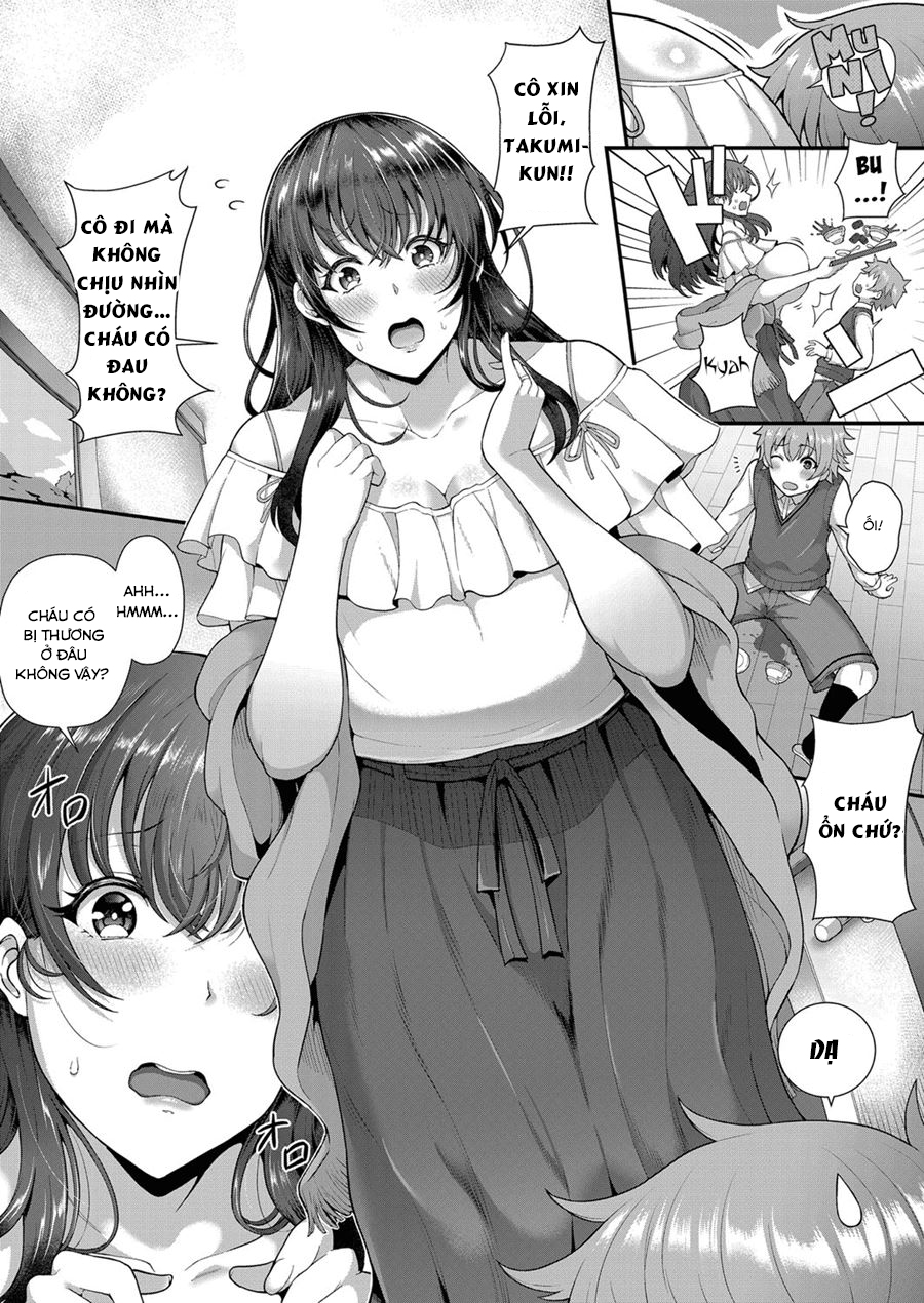 Đọc truyện hentai Tomo Haha to Asobo! ~Amakute Ecchi na Fudeoroshi~ - Oneshot