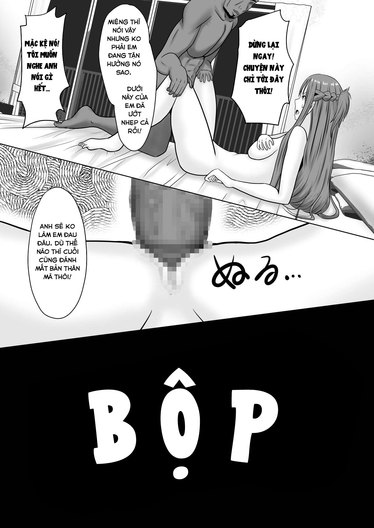 Đọc truyện hentai Asuna no Ayamachi - Oneshot