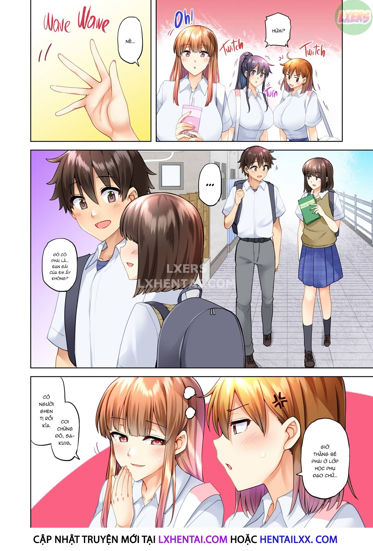 Đọc truyện hentai Onee-chan no Wasuremono o Todoke ni Kita Hazu nanoni - Chap 4
