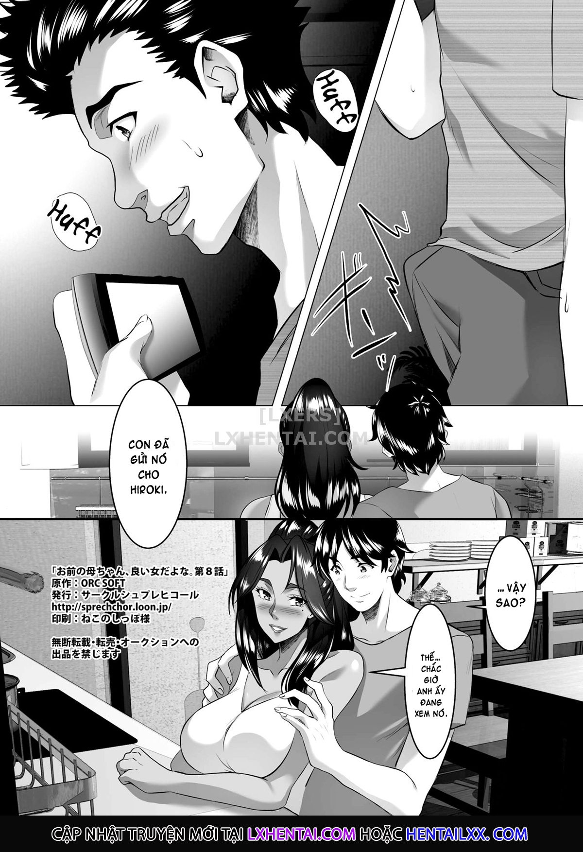 Đọc truyện hentai Omae No Kaa-Chan, Ii Onna Da Yo Na. - Chap 8