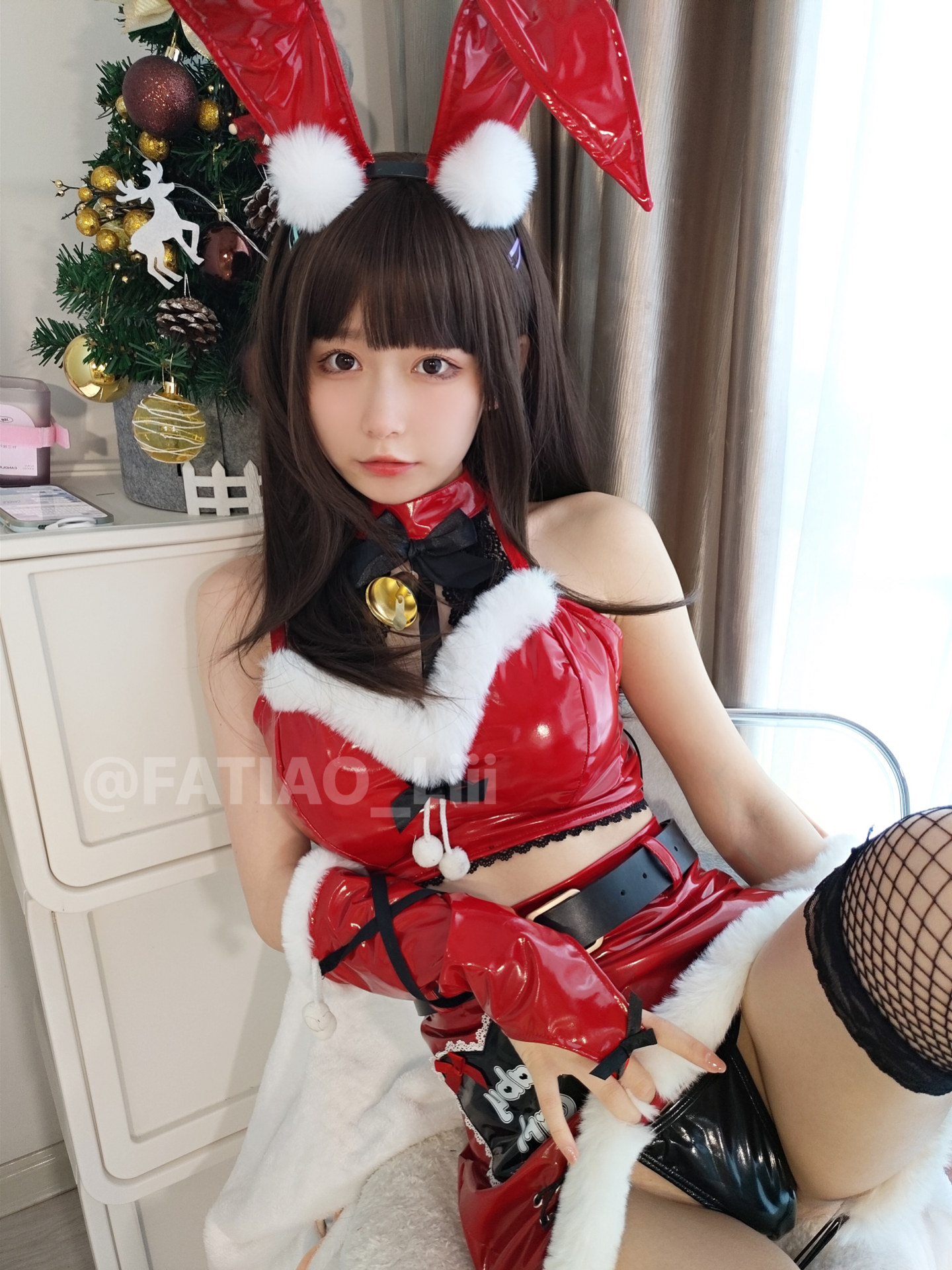 Đọc truyện hentai Tuyển tập Albums siêu phẩm Cosplay - Chap 331 - (Kajo girl) – Snowy Christmas