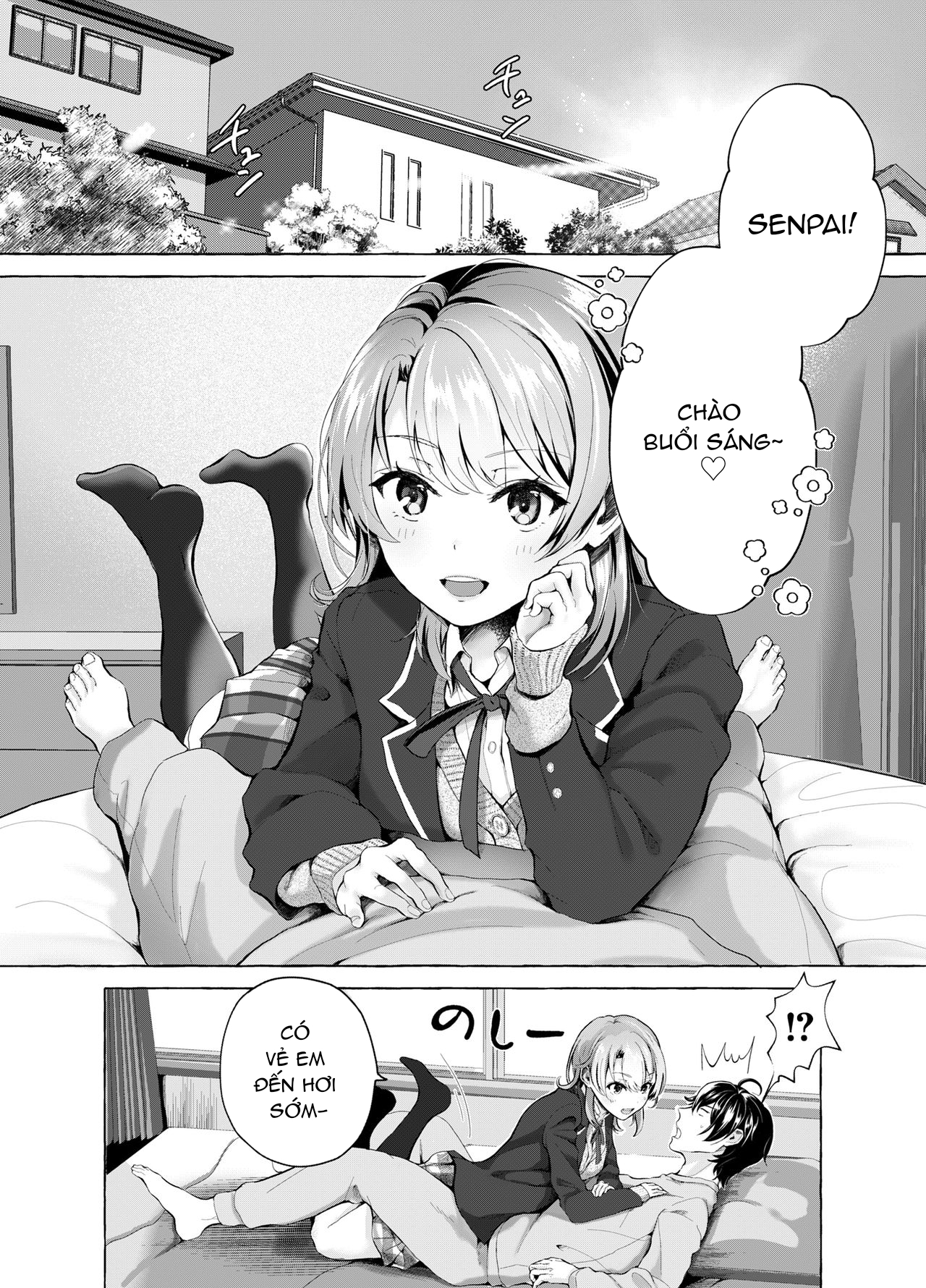 Đọc truyện hentai Chào buổi sáng, Senpai! (Yahari Ore no Seishun Love Come wa Machigatteiru) - Oneshot