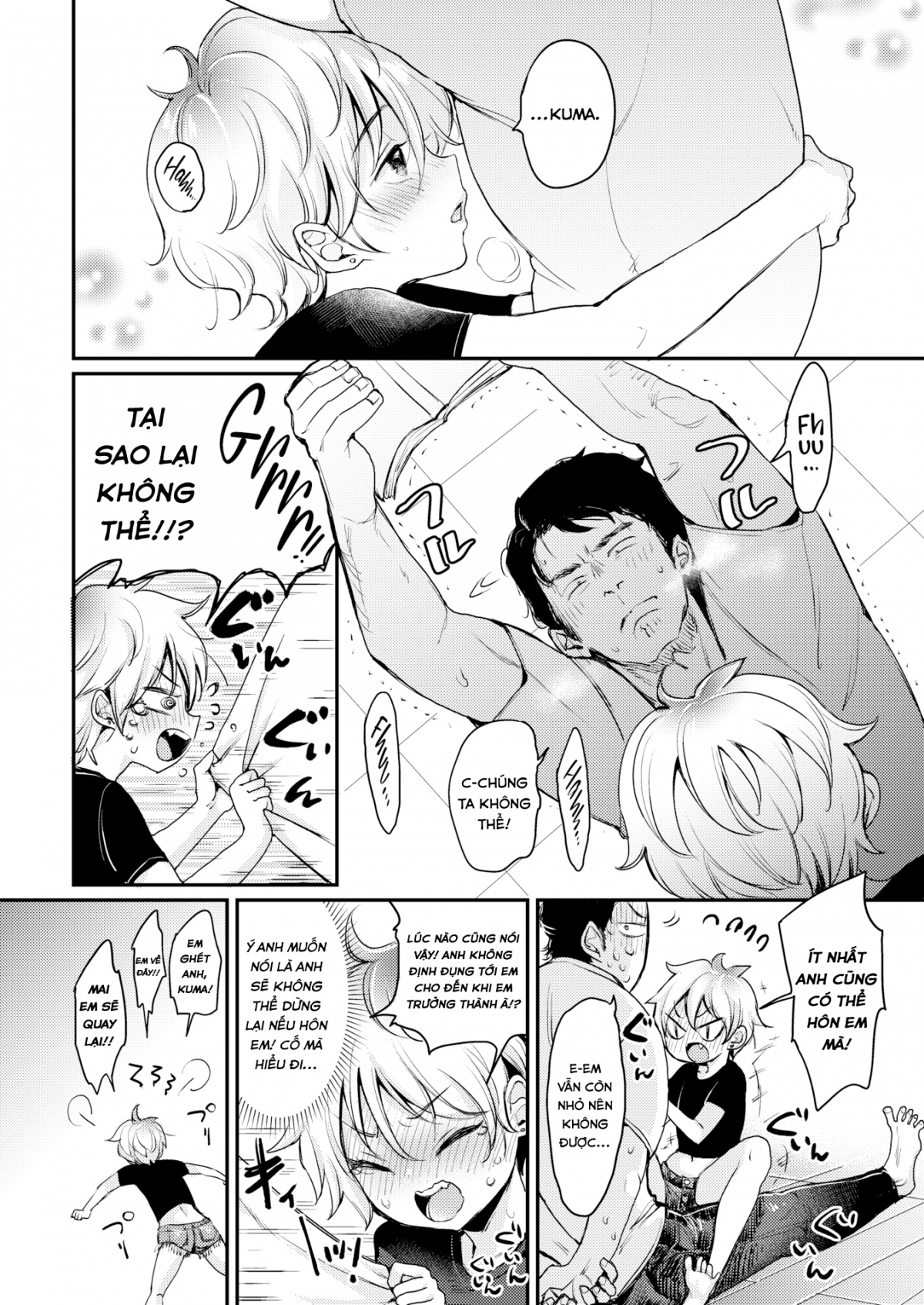 Đọc truyện hentai Bear & Pudding - Oneshot