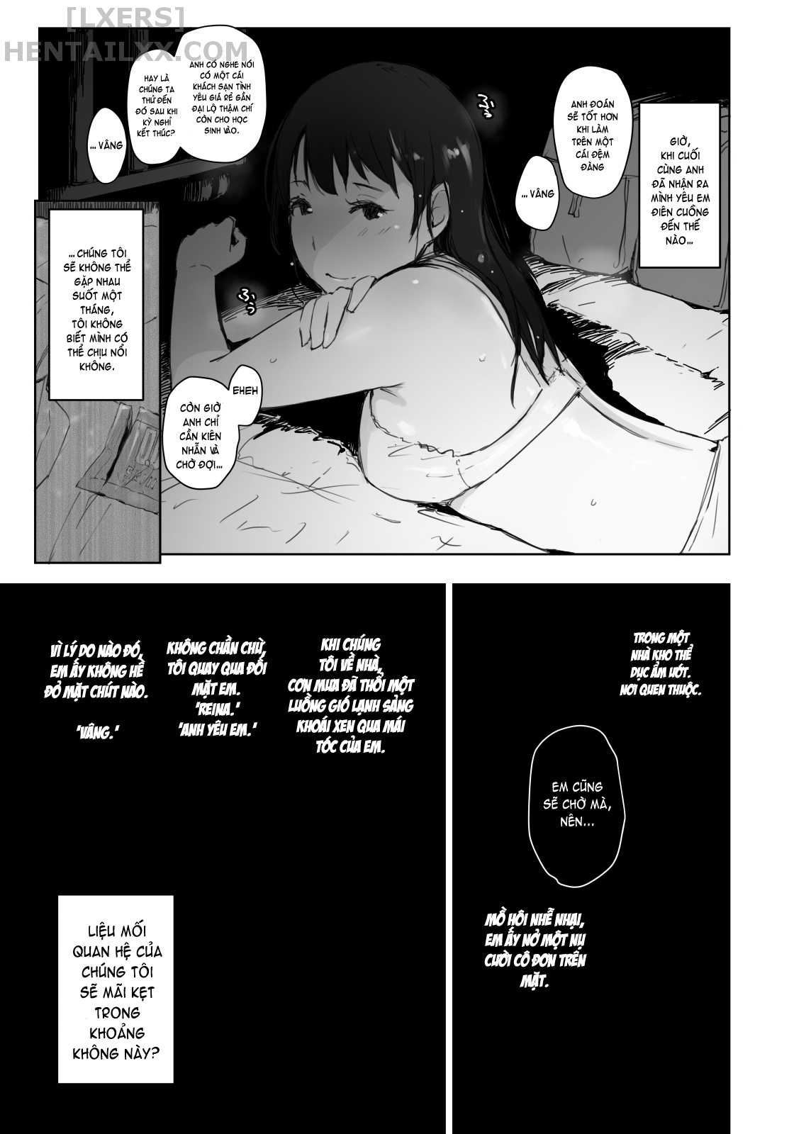 Đọc truyện hentai My Girlfriend Who Couldn’t Meet Summer Vacation - Oneshot